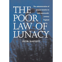 ISBN The Poor Law of Lunacy Couverture rigide