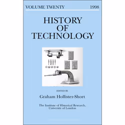 ISBN History of Technology Volume 20, histoire, Anglais, Couverture rigide, 202 pages