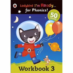 ISBN Workbook 3: Ladybird I'm Ready for Phonics, Anglais, 16 pages