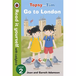 ISBN Topsy and Tim: Go to London - Read it yourself with Ladybird, Anglais, 32 pages
