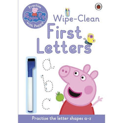ISBN Peppa Pig: Practise with Peppa: Wipe-Clean First Letters