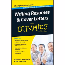 ISBN Writing Resumes and Cover Letters For Dummies - Australia / NZ, 2nd Australian and New Zealand Edition, Anglais, Livre b ...