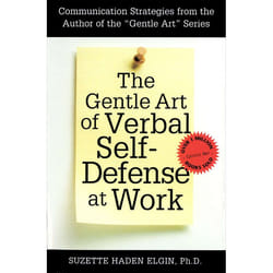 ISBN The Gentle Art of Verbal Self Defense at Work livre