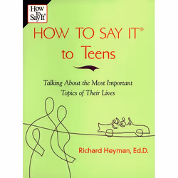 ISBN How To Say It to Teens, Livre broché, 464 pages