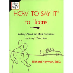 ISBN How To Say It to Teens livre