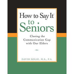 ISBN How to Say It® to Seniors livre