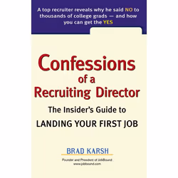 ISBN Confessions of a Recruiting Director, Livre broché, 256 pages