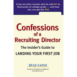 ISBN Confessions of a Recruiting Director livre