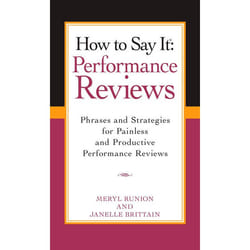 ISBN How To Say It Performance Reviews livre