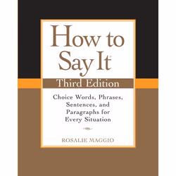 ISBN How to Say It, Livre broché, 576 pages