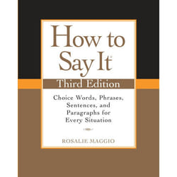 ISBN How to Say It livre