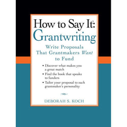 ISBN How to Say It: Grantwriting livre