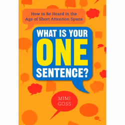 ISBN What Is Your One Sentence?, Livre broché, 272 pages