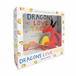 ISBN Dragons Love Tacos Book and Toy Set, Anglais