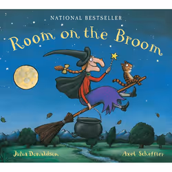 ISBN Room on the Broom Lap Board Book, Anglais, Couverture rigide, 12 pages