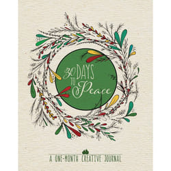 30 Days to Peace A OneMonth Creative Devotional Journal by Waterbrook Press