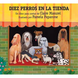 ISBN Diez Perros en la Tienda, Anglais, Livre de poche, 32 pages