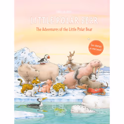 ISBN The Adventures of the Little Polar Bear, Anglais, Couverture rigide, 160 pages