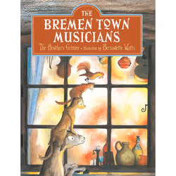 ISBN Bremen Town Musicians, fiction litéraire, Anglais, Couverture rigide, 32 pages