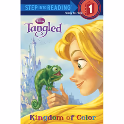 ISBN Kingdom of Color (Disney Tangled), Anglais, Livre broché, 32 pages