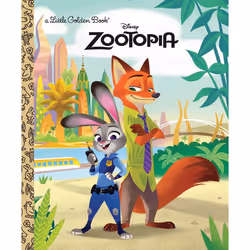 ISBN Zootopia Little Golden Book (Disney Zootopia), Anglais, Couverture rigide, 24 pages