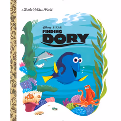 ISBN Finding Dory Little Golden Book (Disney/Pixar Finding Dory), Anglais, Couverture rigide, 24 pages