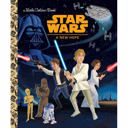 ISBN Star Wars: A New Hope (Star Wars), Anglais, Couverture rigide, 24 pages