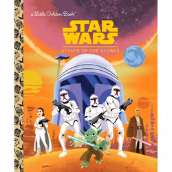 ISBN Star Wars: Attack of the Clones (Star Wars), Anglais, Couverture rigide, 24 pages