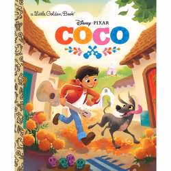 ISBN Coco Little Golden Book (Disney/Pixar Coco), Anglais, Couverture rigide, 24 pages