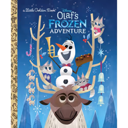 ISBN Olaf’s Frozen Adventure Little Golden Book (Disney Frozen), Anglais, Couverture rigide, 24 pages