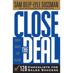ISBN Close The Deal livre Business & finance Anglais