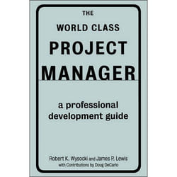 ISBN The World Class Project Manager livre Business & finance Anglais Couverture rigide