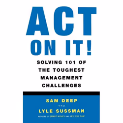 ISBN Act On It, Business & finance, Anglais, Livre broché, 240 pages