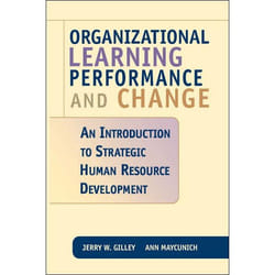 ISBN Organizational Learning, Performance And Change livre Business & finance Anglais Couverture rigide