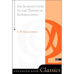 ISBN An Introduction To The Theory Of Superfluidity livre Science & nature Anglais