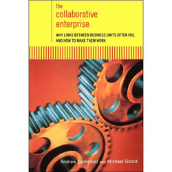 ISBN The Collaborative Enterprise livre Économie Anglais