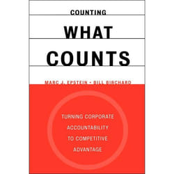 ISBN Counting What Counts livre Business & finance Anglais Livre broché 320 pages