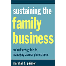 ISBN Sustaining The Family Business livre Business & finance Anglais