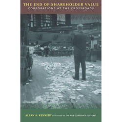 ISBN The End Of Shareholder Value livre Économie Anglais Livre broché 256 pages