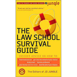 ISBN The Jd Jungle Law School Survival Guide livre Loi Anglais