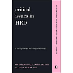 ISBN Critical Issues In Hrd livre Économie Anglais Livre broché 288 pages