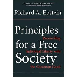ISBN Principles For A Free Society livre politique Anglais