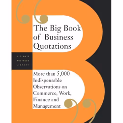ISBN The Big Book Of Business Quotations, Business & finance, Anglais, Livre broché, 464 pages