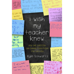ISBN I Wish My Teacher Knew livre Education Anglais Couverture rigide