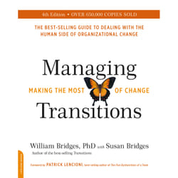 ISBN Managing Transitions (25th anniversary edition) livre Business & finance Anglais