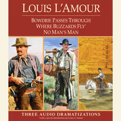 ISBN Bowdrie Passes Through / Where Buzzards Fly / No Man's Man, Louis L'Amour, Anglais