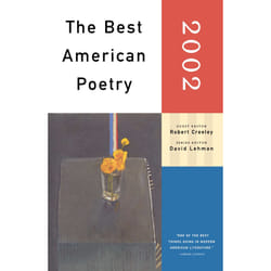 ISBN The Best American Poetry 2002 Livre de poche