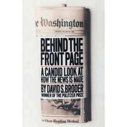 ISBN Behind the Front Page Livre de poche