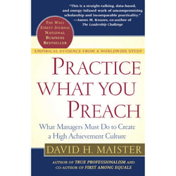 ISBN Practice What You Preach Livre de poche