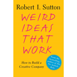 ISBN Weird Ideas That Work Livre de poche